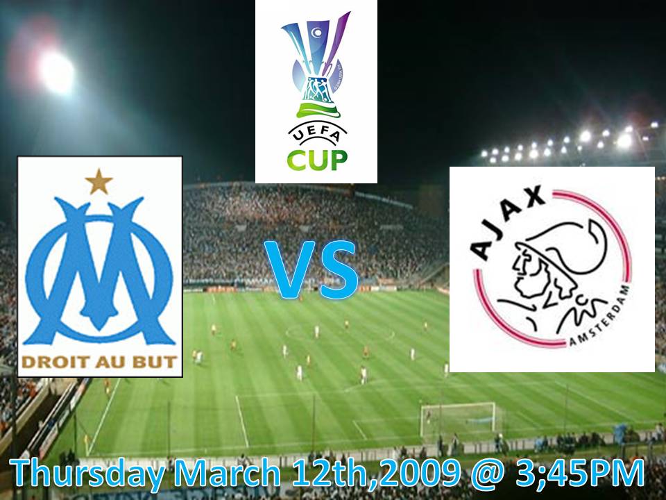 OM VS Ajax  UEFA CUP 