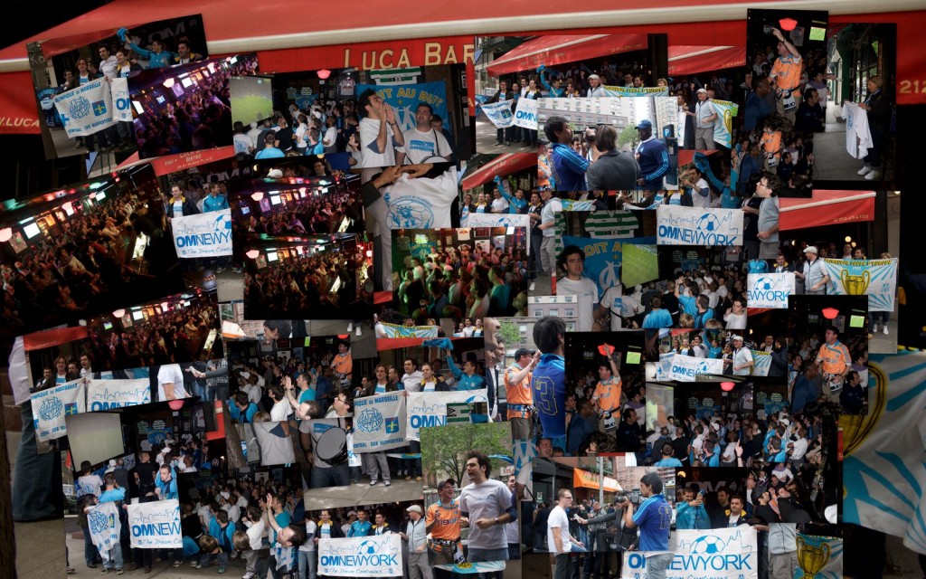 OM vs Lyon by OMNEWYORK 2009