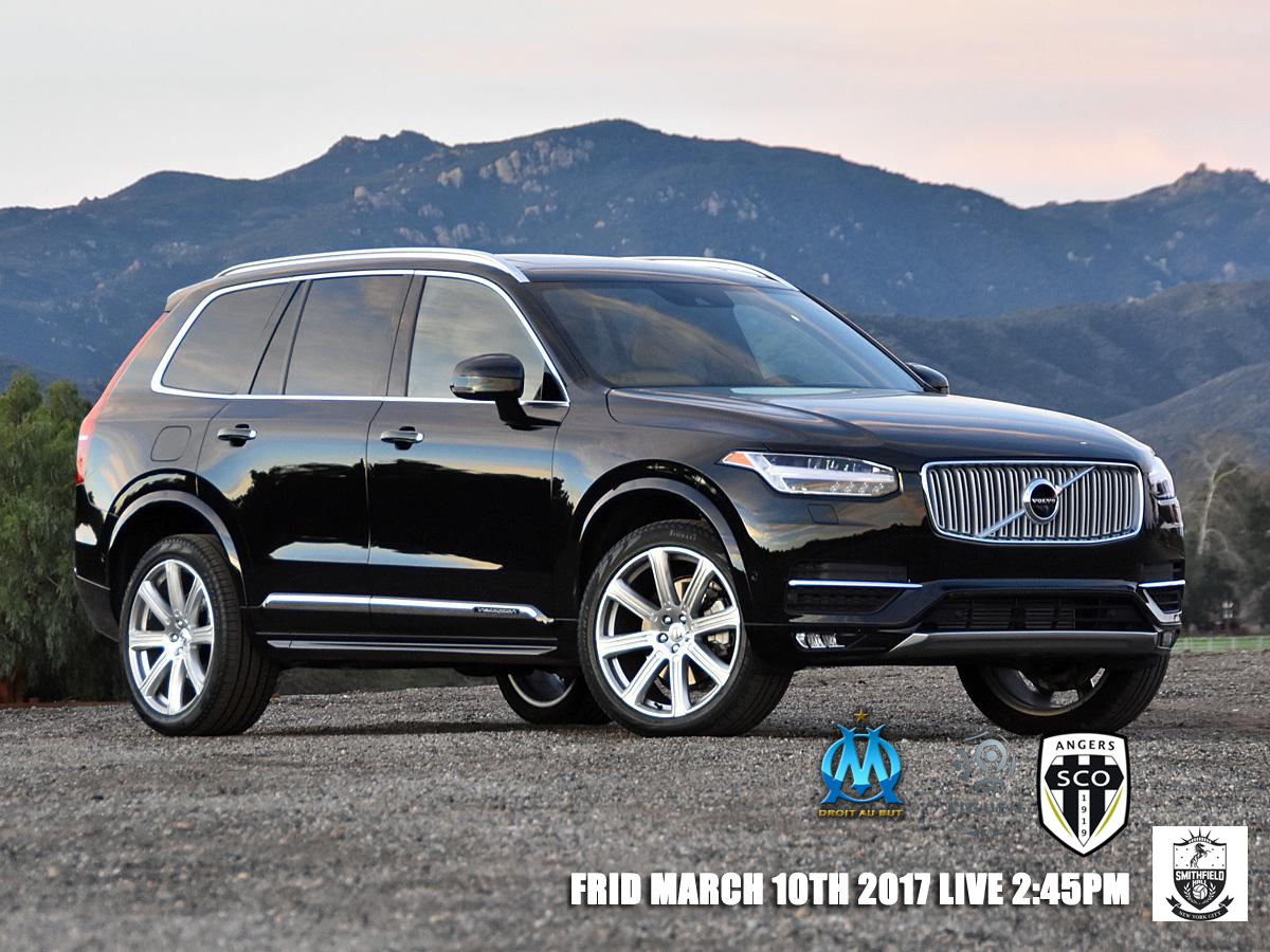 Om Vs Angers Nydn 2017 Volvo Xc90 T6 Inscription Black Front Quarter Om Vs Angers Nydn 2017 Volvo Xc90 T6 Inscription Black Front Quarter