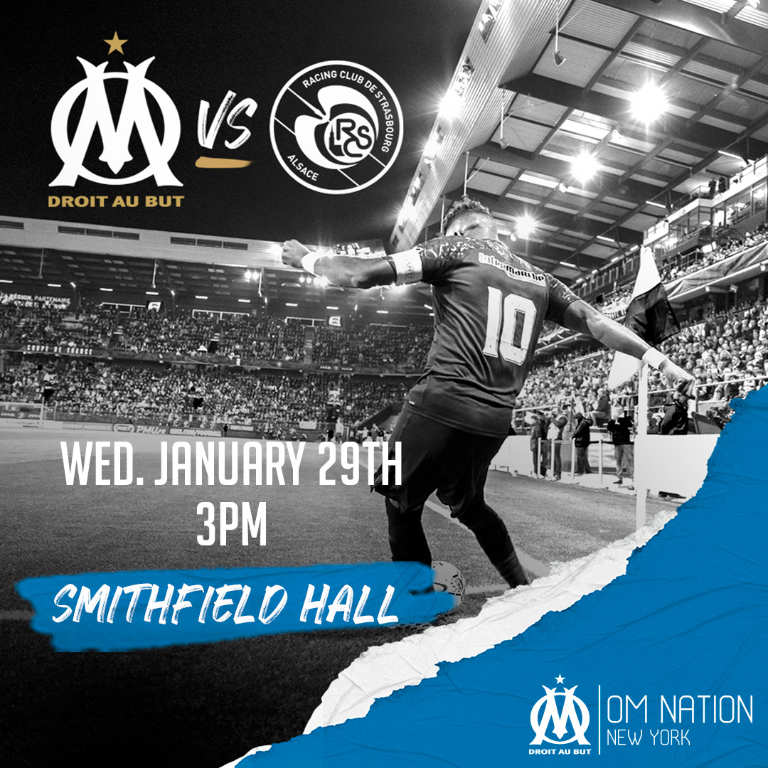 OM â€“ Strasbourg, Coupe de France Game Last 16